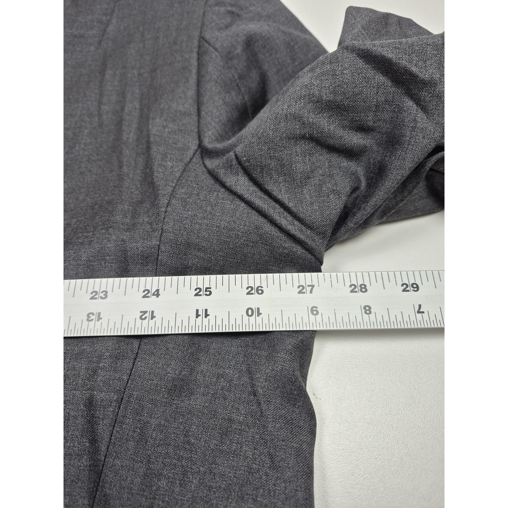 VTG Lauren Ralph Lauren Suit Mens 54 Gray Super 120s Wool Cashmere 2 Piece 50x36 - Picture 10 of 16